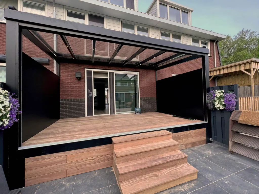 Een houten basis